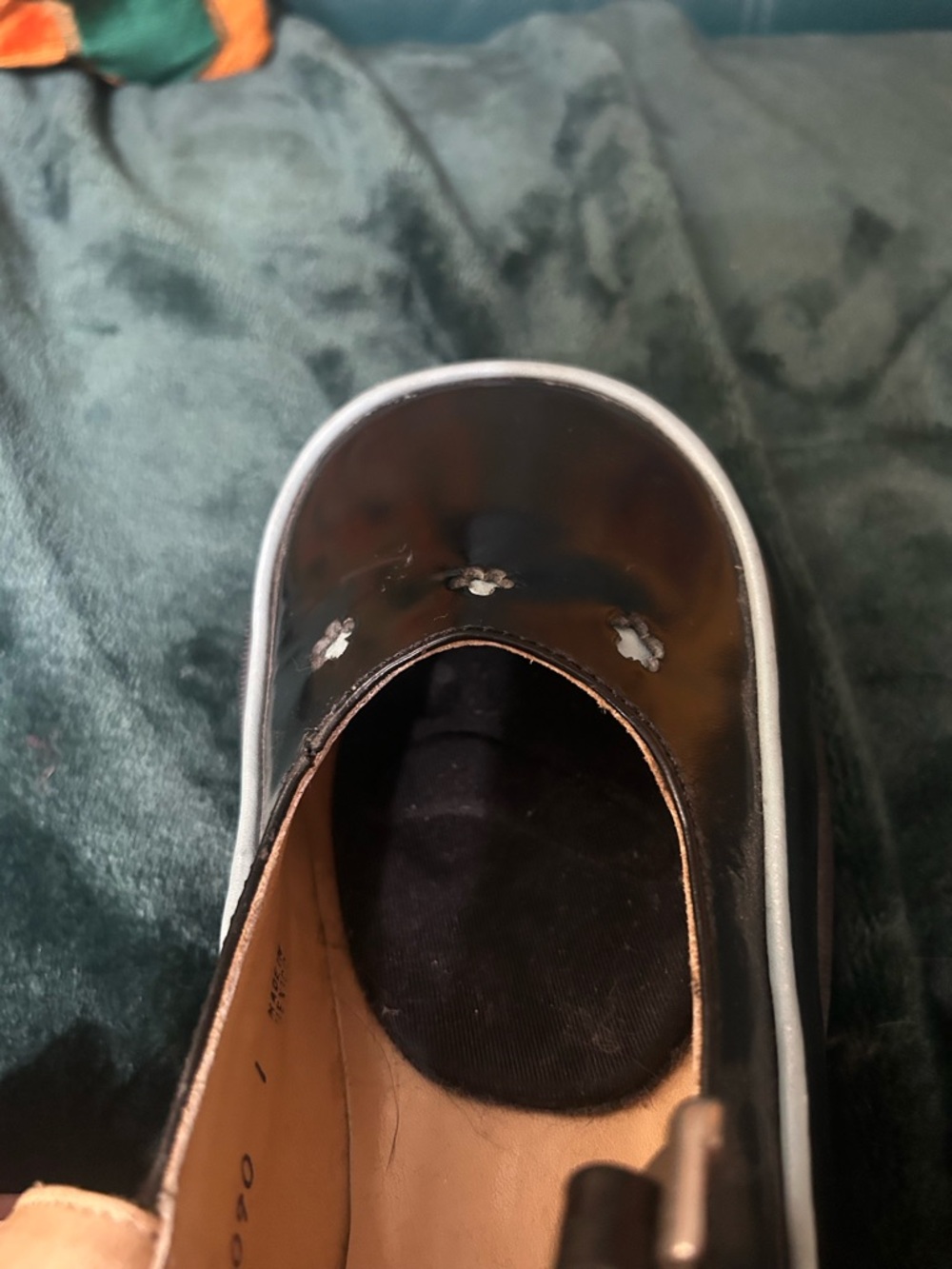 John Fluevog Black Mary Jane Dress Shoes. Size 8 - Picture 5 of 6